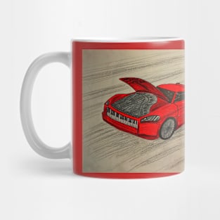 Piano car Mug